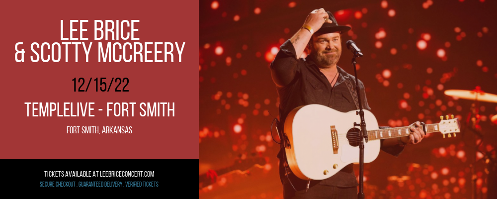 Lee Brice & Scotty McCreery at Lee Brice Concerts